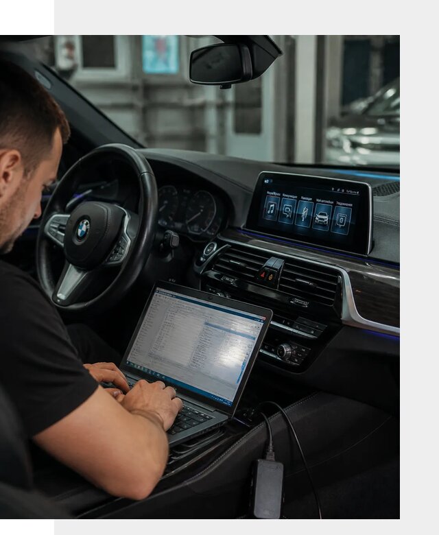Русификация мультимедиа BMW для авто под ключ в Красногорске