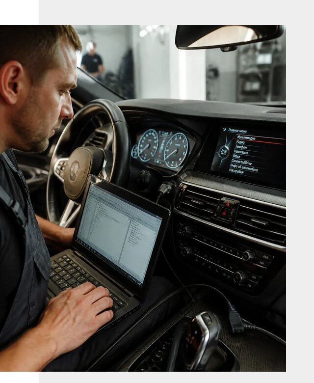 Русификация приборной панели BMW для авто в Красногорске от компании