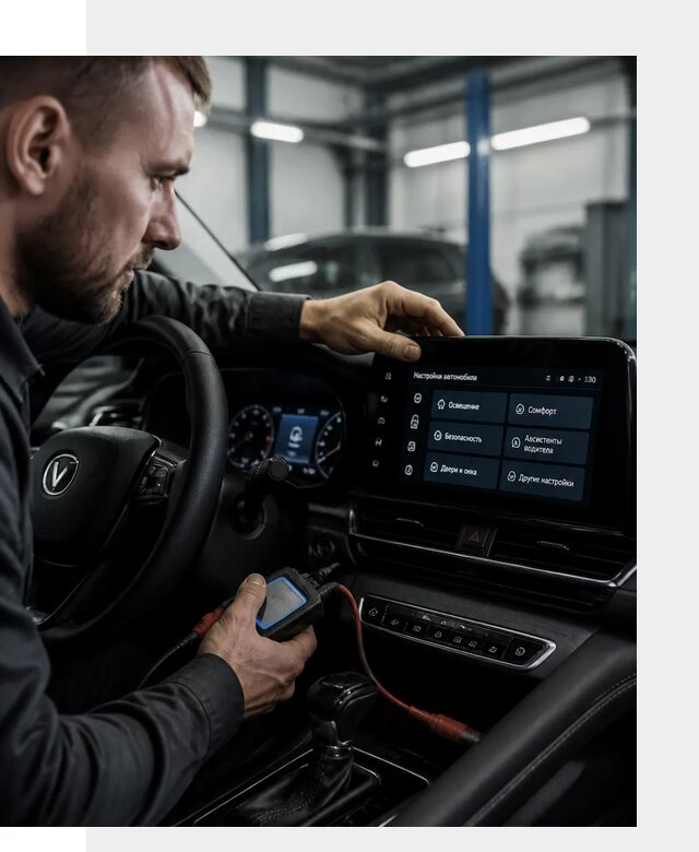 Русификация Changan CS55 и мультимедиа под ключ в Красногорске
