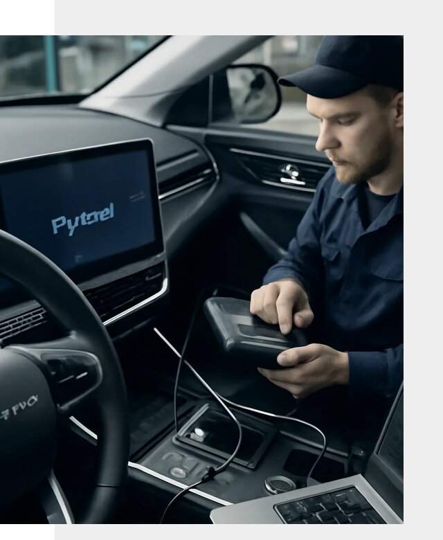 Русификация автомобилей Jetour с адаптацией меню в Красногорске