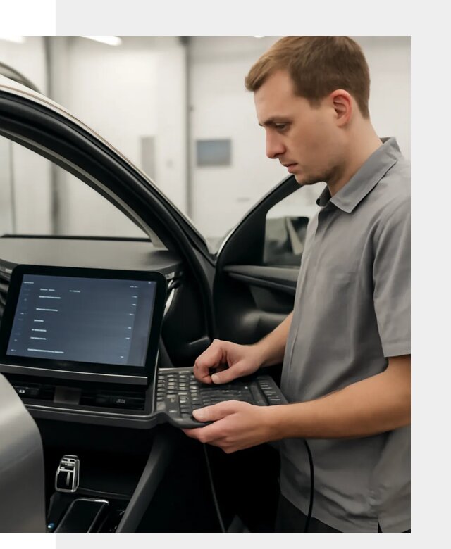 Русификация мультимедиа автомобилей Lynk Co в Красногорске