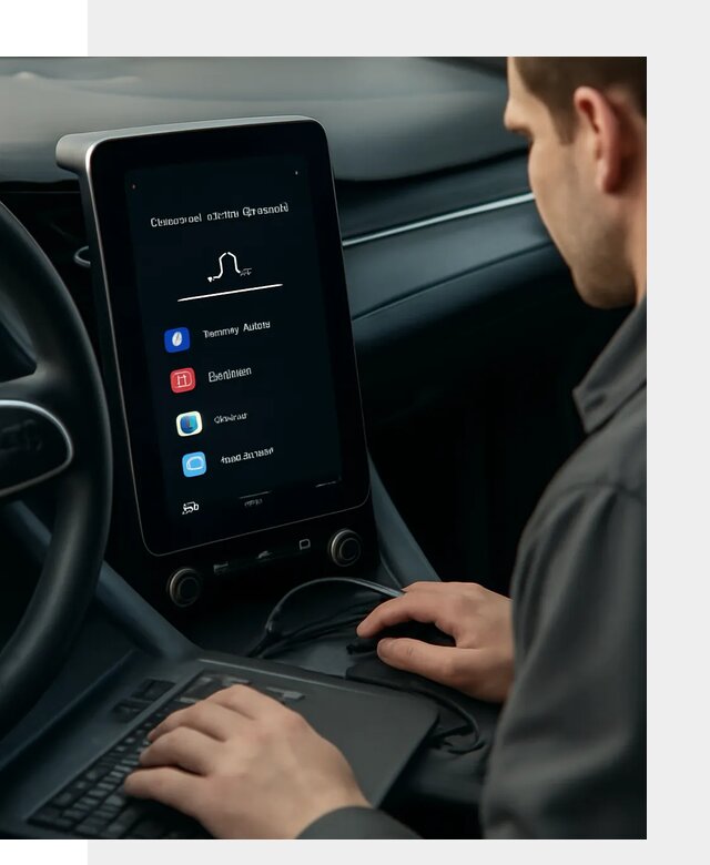 Установка приложений Lynk Co на автомобиль в Красногорске
