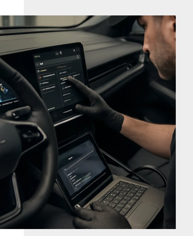 Русификация приборной панели Rising автомобиля в Красногорске