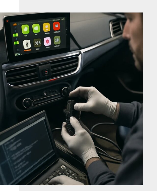 Активация Apple CarPlay в Красногорске для штатной мультимедиа