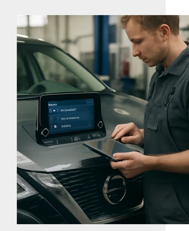 Русификация мультимедиа Nissan в Красногорске от 6605 р. | ФастМобиль-Крр