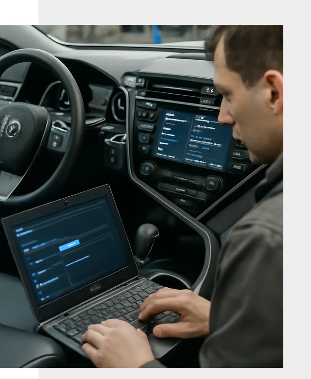 Русификация Toyota Camry 80 для мультимедиа в Красногорске